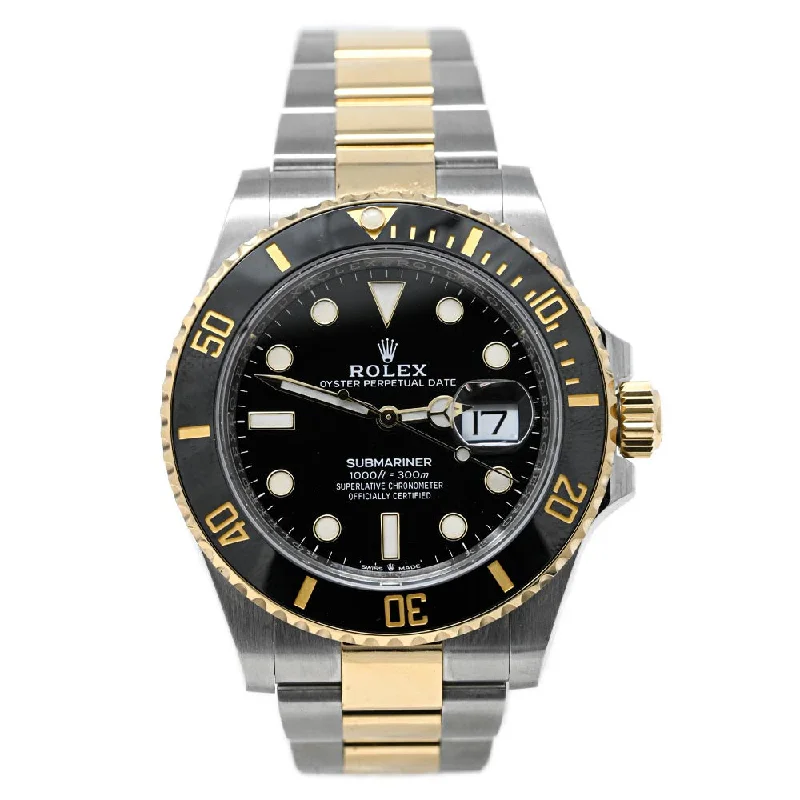 Rolex Submariner 41mm Black Dial Watch Ref# 126613LN