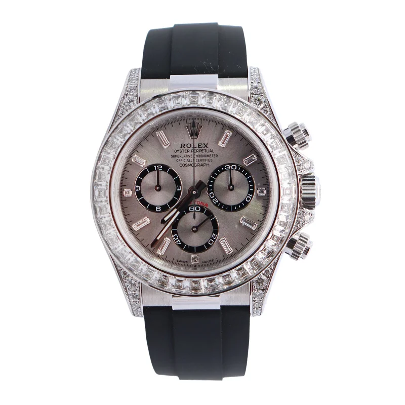 Rolex Daytona 40mm Silver Dial Watch Ref# 126539TBR