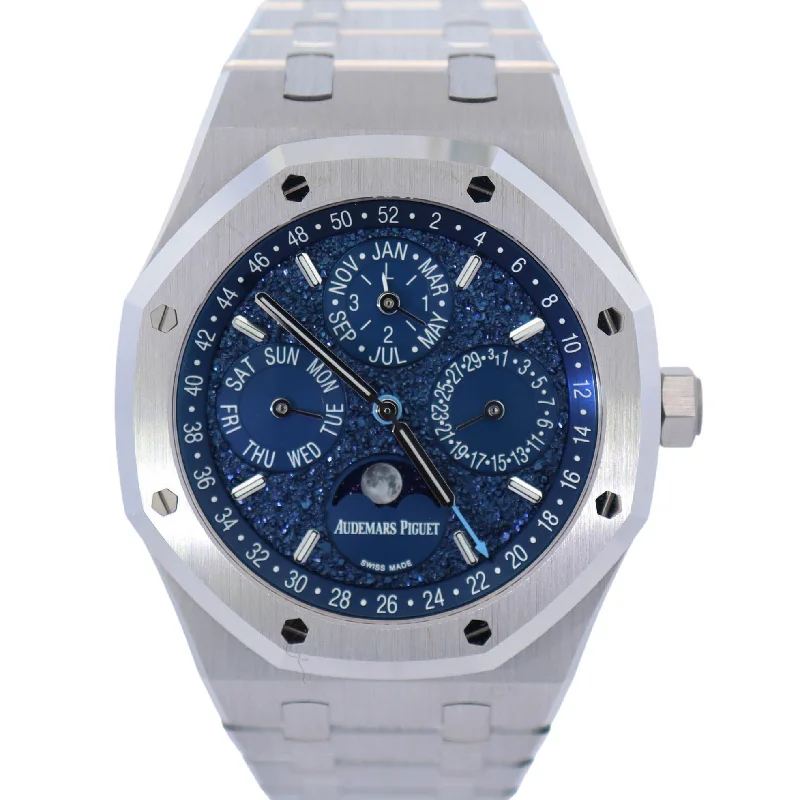 Audemars Piguet Royal Oak 41mm White Gold Blue Dial Ref# 26574BC.OO.1220BC.02