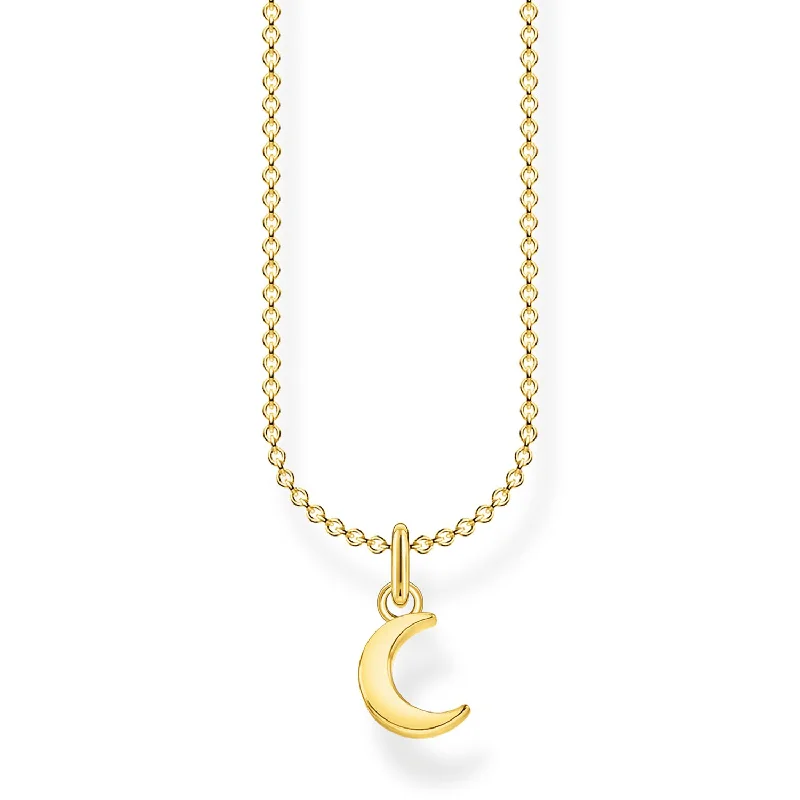 statement necklaces for women -trendy necklaces for women -Thomas Sabo Necklace Moon