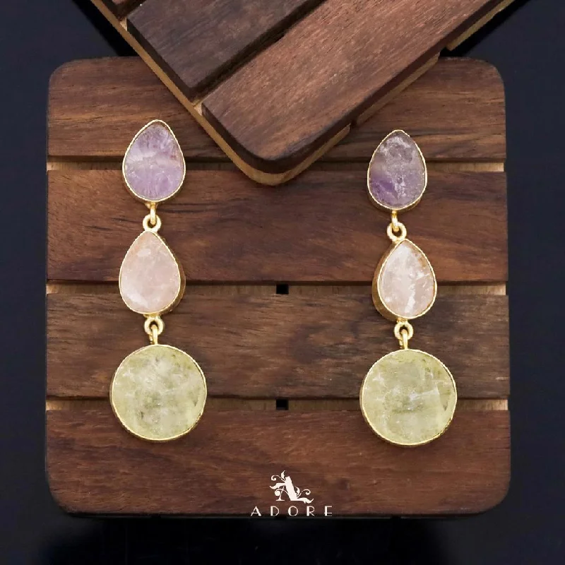 Amethyst + Rose Quartz + Lemon Quartz