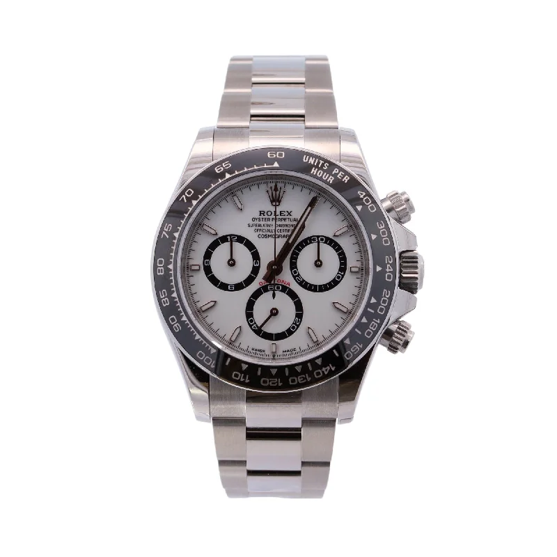 Rolex Daytona 40mm White Dial Ref# 126500LN