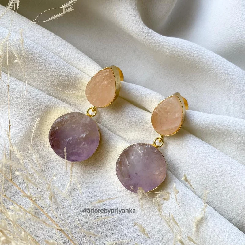 Rose Quartz + Amethyst