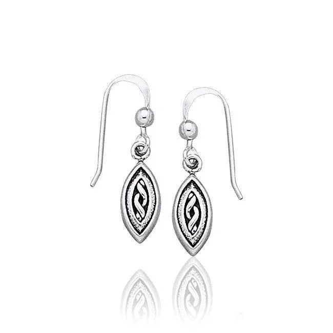 silver stud earrings for women -stud earrings for women -Celtic Knotwork Sterling Silver Earrings TE1126