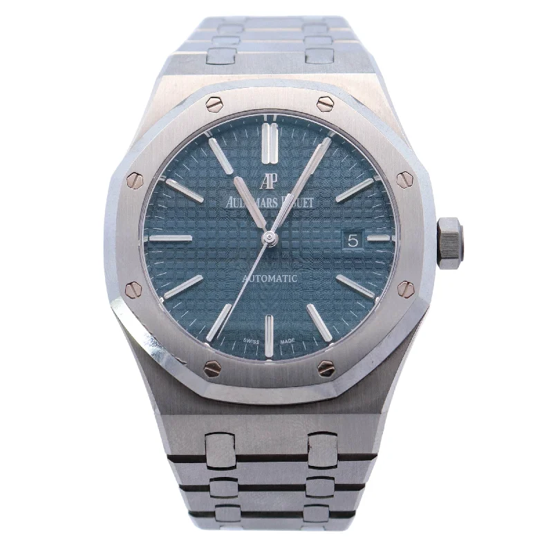 Audemars Piguet Royal Oak 41mm Blue Dial Ref# 15400ST.OO.1220ST.03