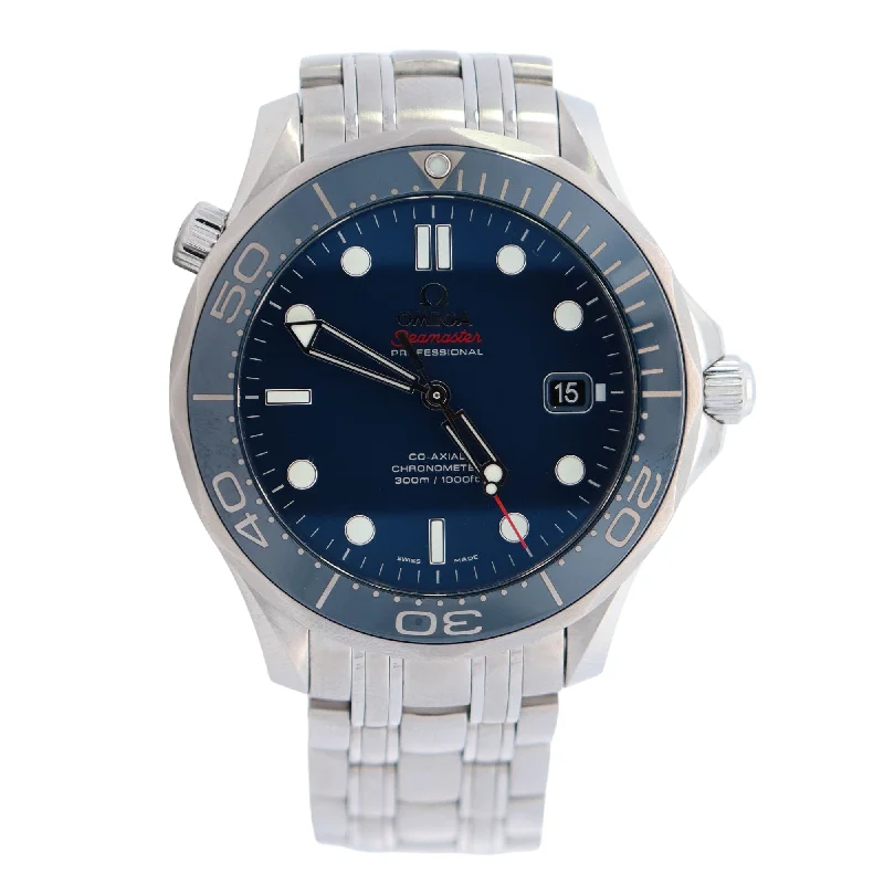 Omega Seamaster 41mm Blue Dial Ref# 212.30.41.20.03.001