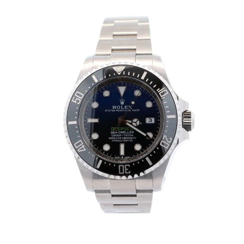 Rolex Sea-Dweller 44mm Blue/Black Dial Watch Ref# 116660