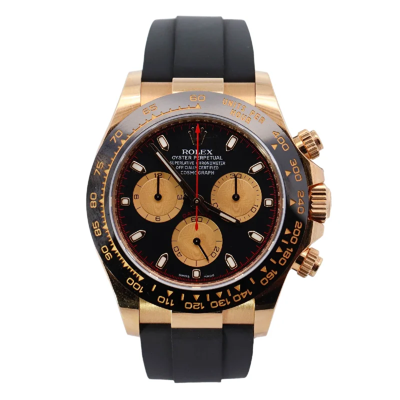 Rolex Daytona 40mm Black Dial Watch Ref# 116518LN