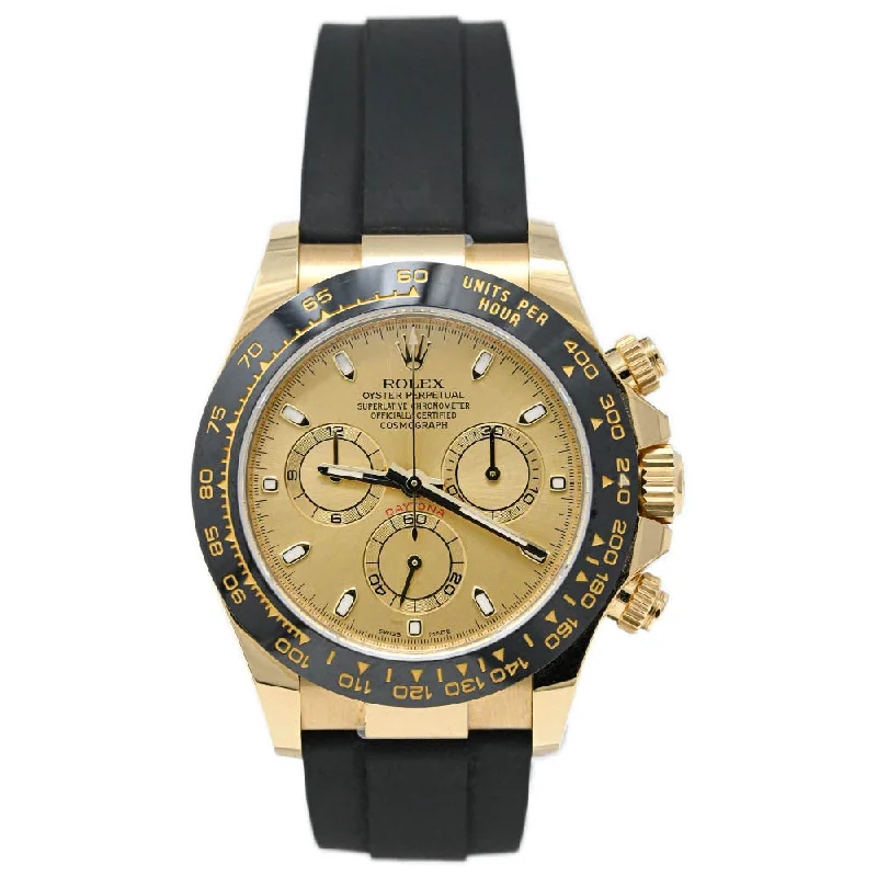 Rolex Daytona 40mm Champagne Dial Watch Ref# 116518LN