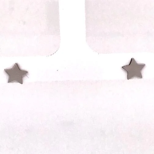 crystal earrings for women -sterling silver earrings for women -Star Stud Earrings (755365