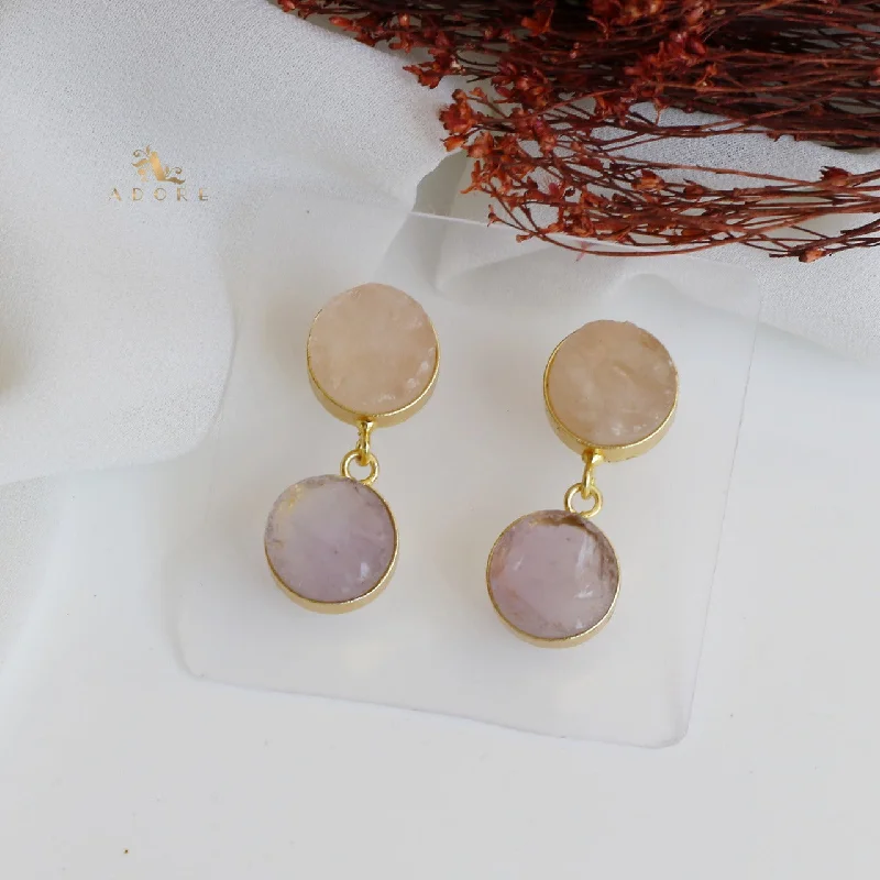 Rose Quartz + Amethyst