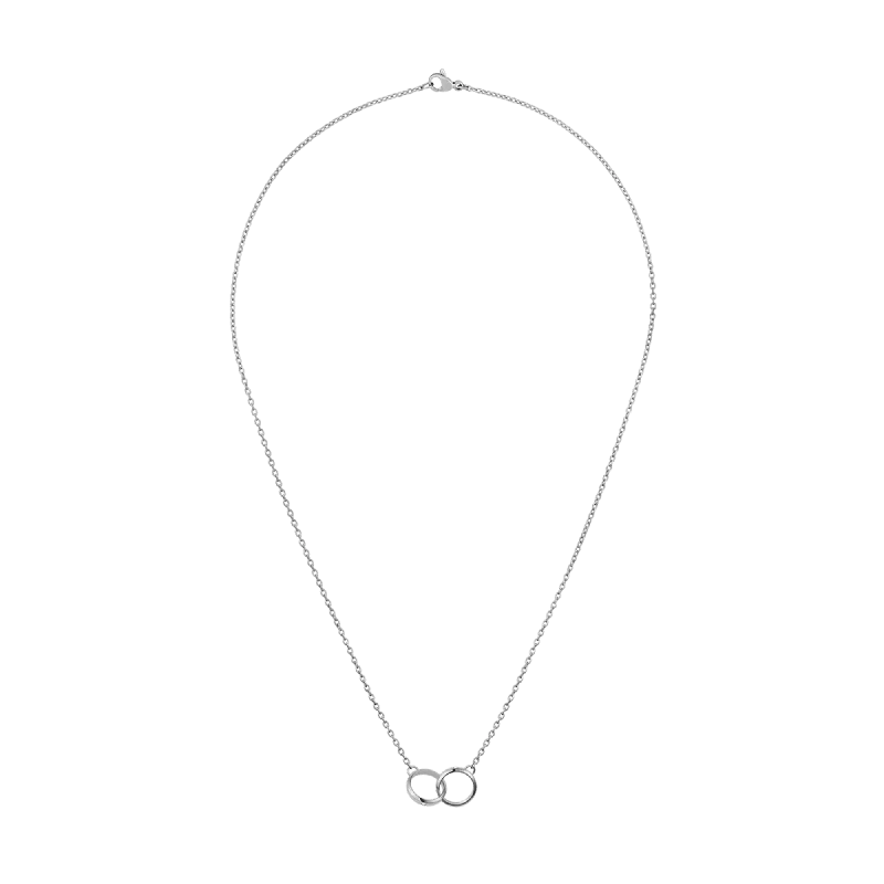 eternity necklaces for women -stylish necklaces for women -Daniel Wellington Classic Lumine Unity Necklace Silver