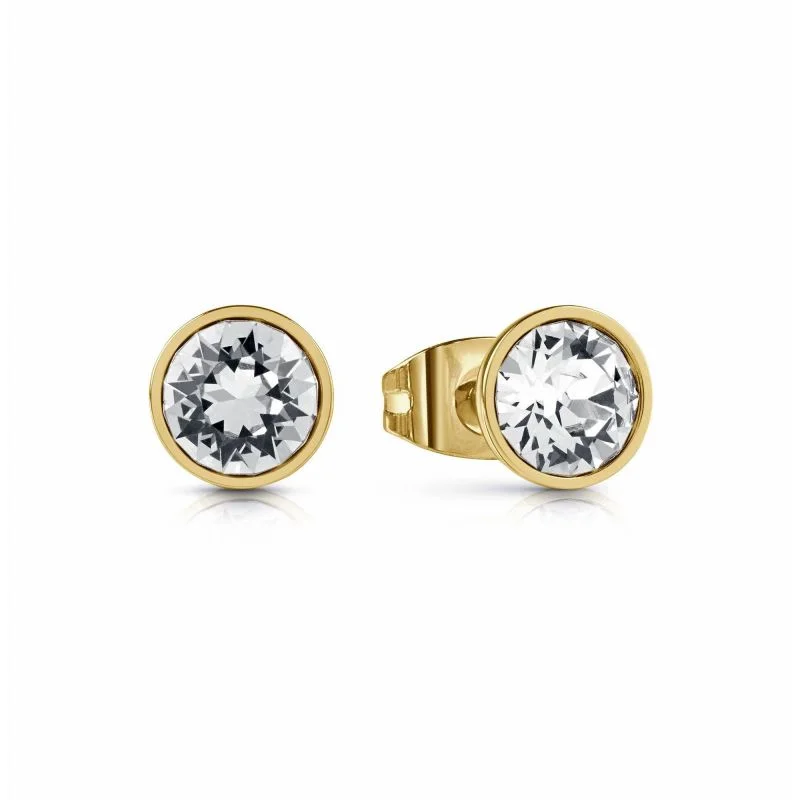 diamond earrings for women -cute earrings for women -Ladies Guess Jewellery Studs Party Earrings Ref :UBE02159YG