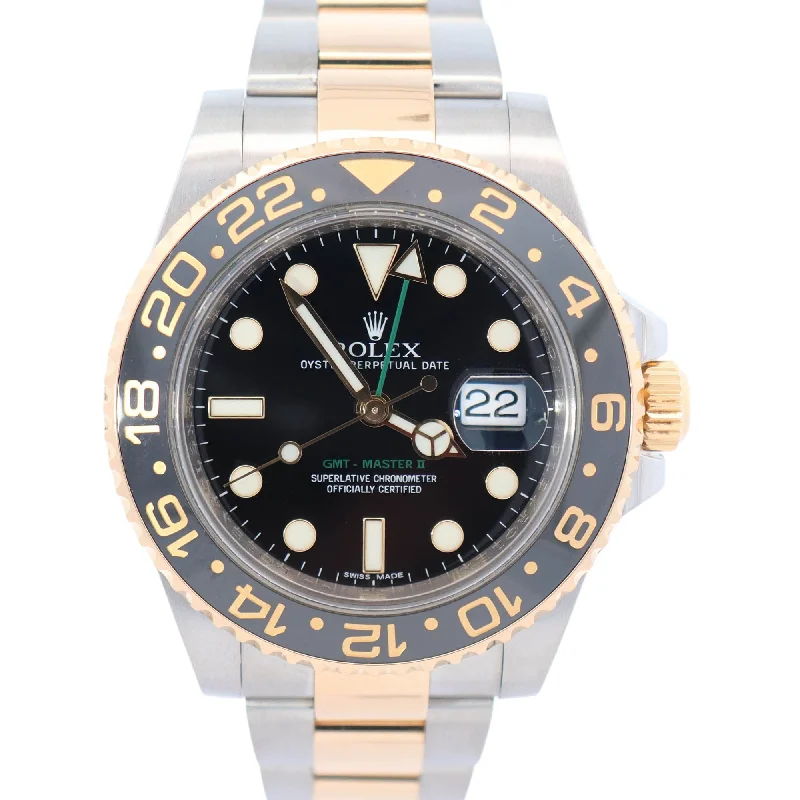 Rolex GMT-Master II 40mm Black Dial Watch Ref# 116713LN