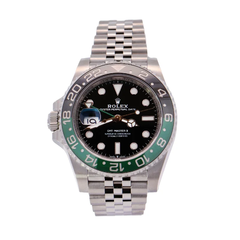 Rolex GMT-Master II 40mm Black Dial Watch Ref# 126720VTNR