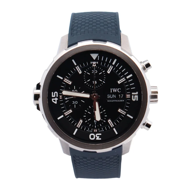 IWC Aquatimer 44mm Black Dial Watch Ref# IW376803