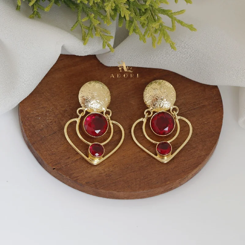 simple gold earrings for women -hoop earrings for women -Navaniya Glossy Earring