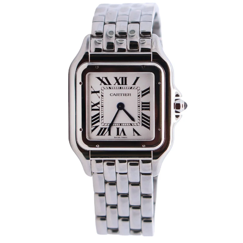 Cartier Panthere 31mm White Dial Watch Ref# WSPN0016