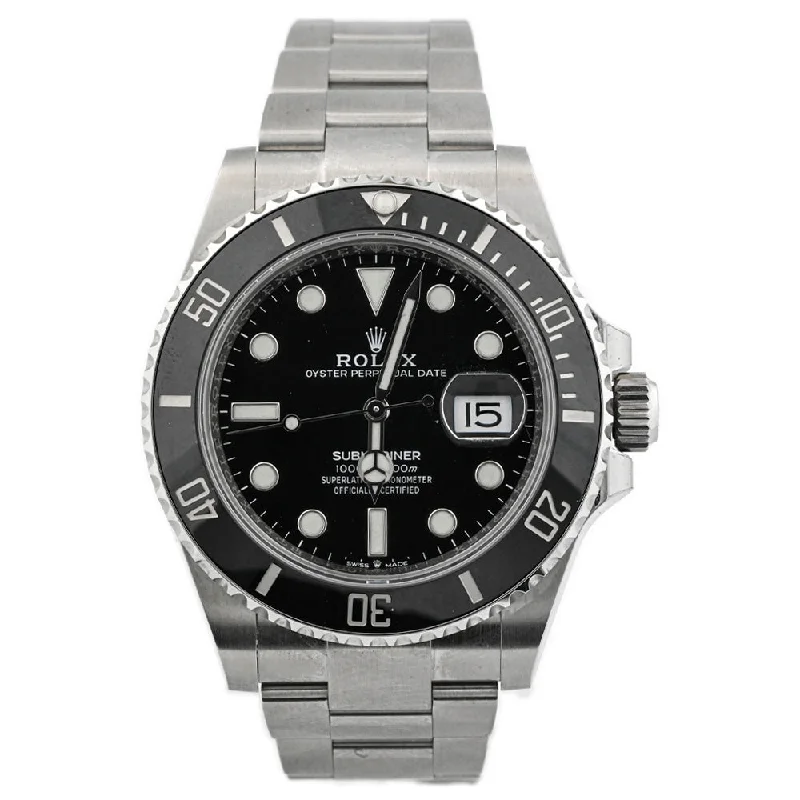 Rolex Submariner 41mm Black Dot Dial Watch Ref# 126610LN