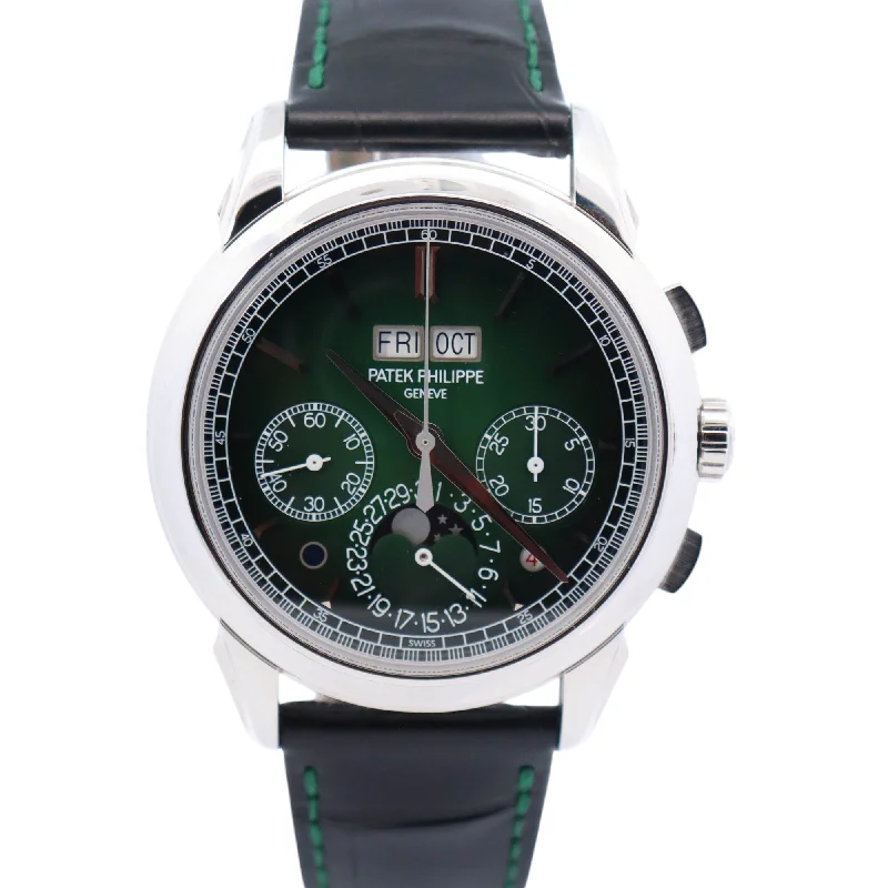 Patek Philippe Grand Complications 41mm Green Dial Watch Ref# 5270P-014