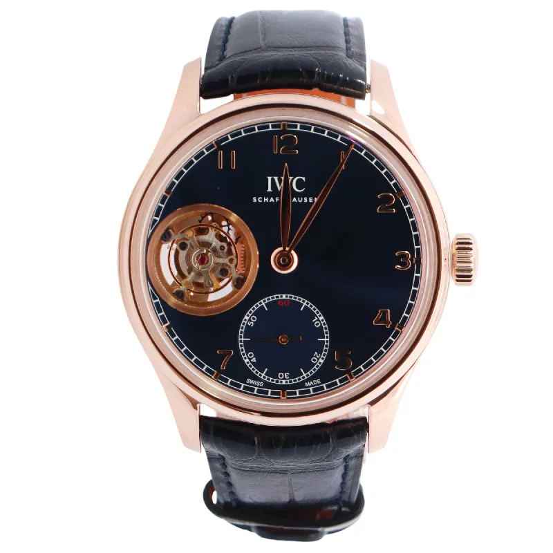 IWC Portugieser 43mm Blue Dial Watch Ref# IW546305