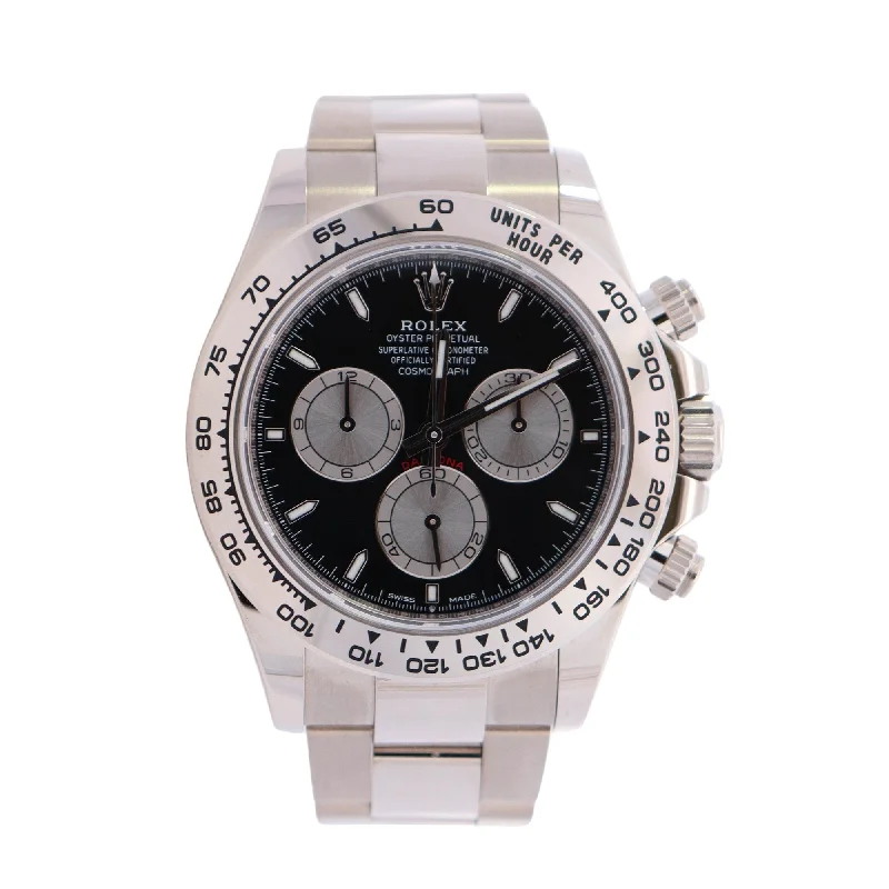 Rolex Daytona 40mm Black Dial Watch Ref# 126509