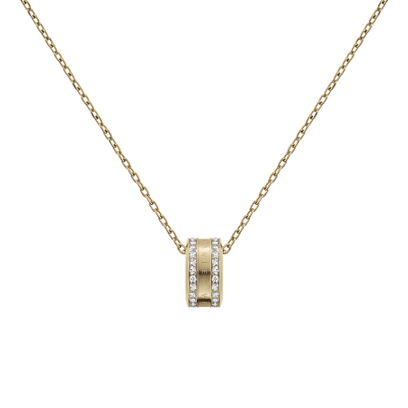 layered necklaces for women -engraved necklaces for women -Daniel Wellington Elan Lumine Necklace Gold