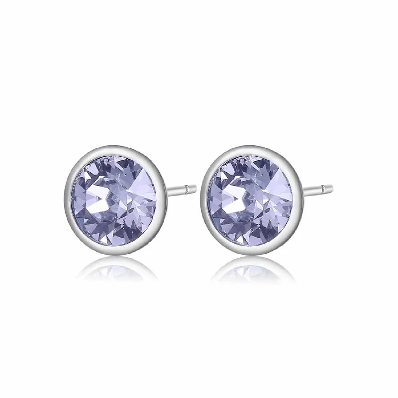 diamond earrings for women -gold stud earrings for women -Brosway SYMPHONIA EARRINGS - YM44