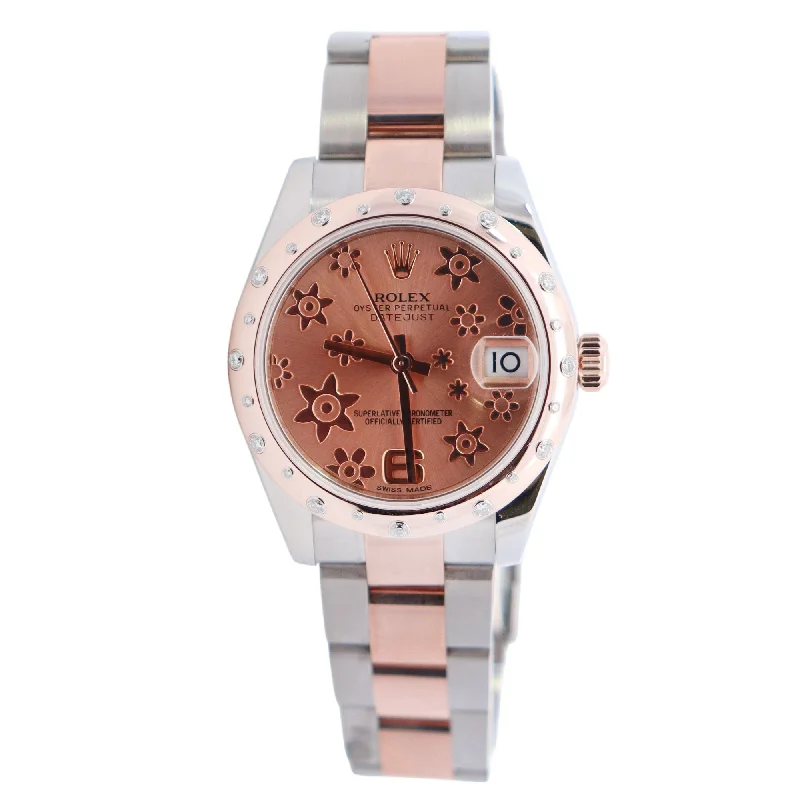 Rolex Datejust 31mm Pink Dial Watch Ref# 178341