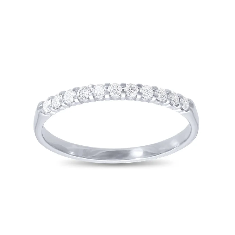 wedding necklaces for women -infinity necklaces for women -9ct White Gold Diamond Eternity Ring