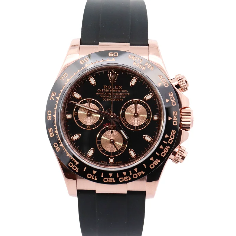 Rolex Daytona 40mm Black Dial Watch Ref# 116515LN