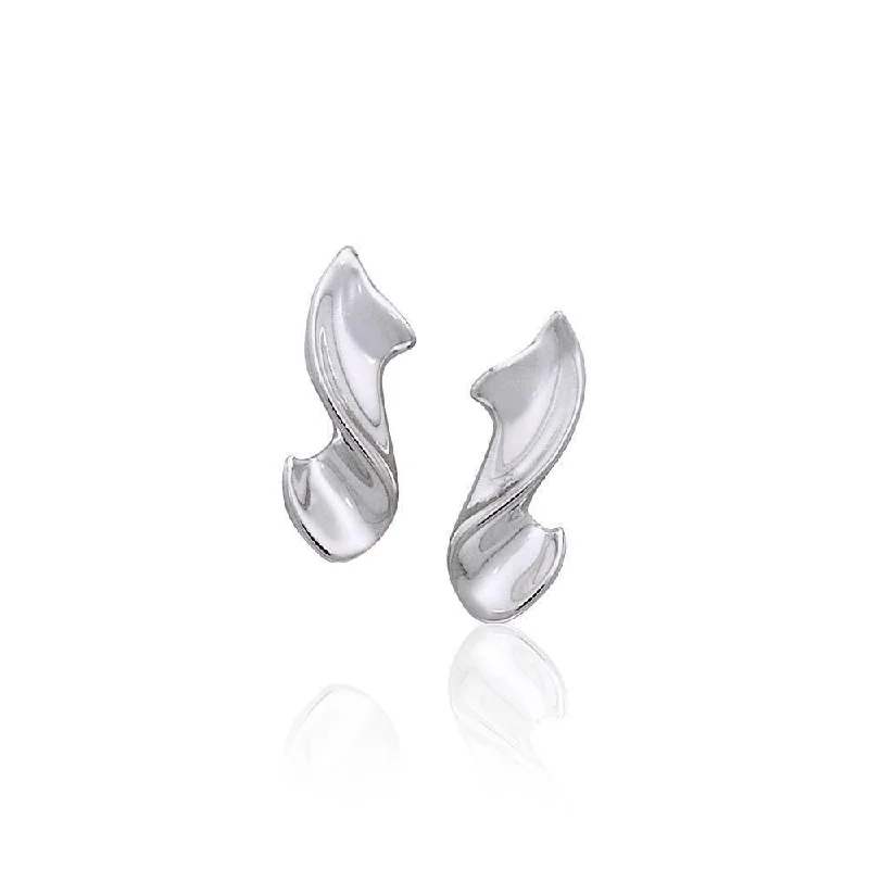 unique earrings for women -vintage earrings for women -Silver Elegance Earrings TER944