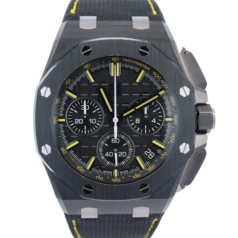 Audemars Piguet Royal Oak Offshore 43mm Black Dial Watch Ref# 26420CE.OO.A005VE.01