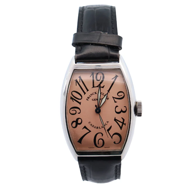 Franck Muller Casablanca 32mm Salmon Dial Watch Ref# 5850