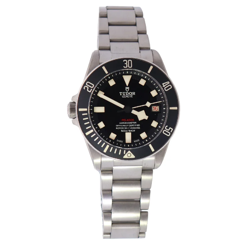 Tudor Pelagos LHD 42mm Black Dial Watch Ref# 25610TNL