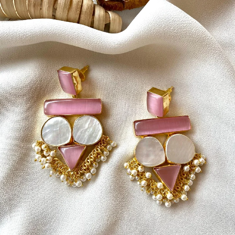 chic earrings for women -personalized earrings for women -Elite Royal MOP Earring