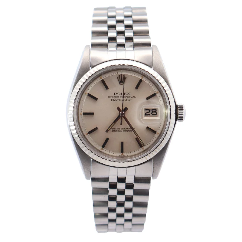 Rolex Datejust 36mm Silver Dial Watch Ref# 1601